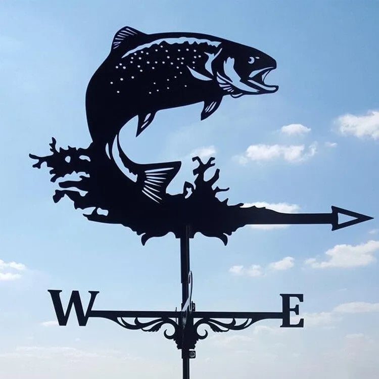 Windfahne aus Edelstahl