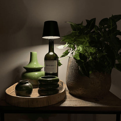 Flaschenlampe