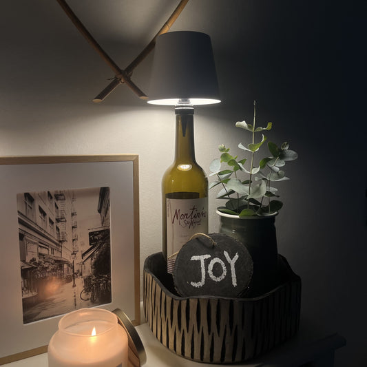 Flaschenlampe