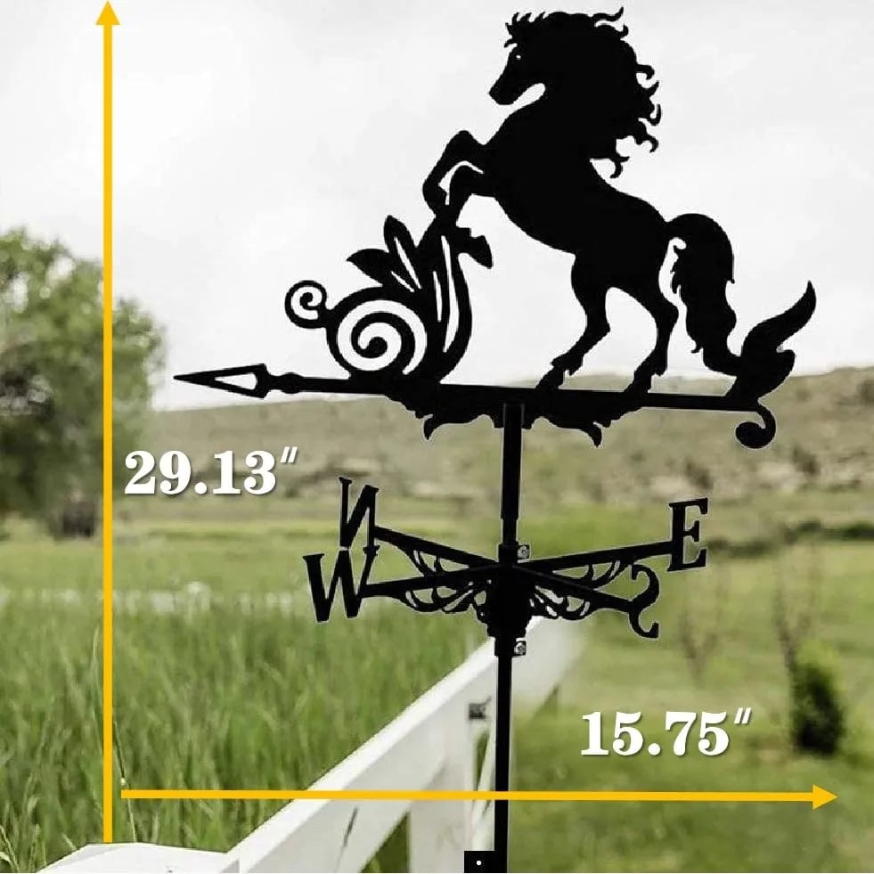 Windfahne aus Edelstahl